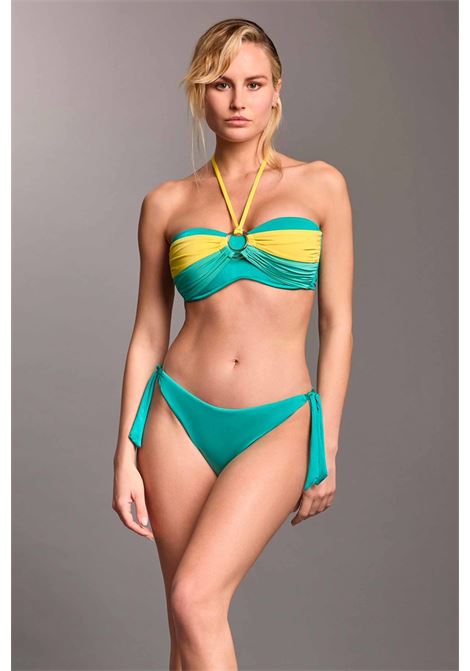 bikini a fascia Lampone VACANZE ITALIANE | VI25-039VERDE ACQUA